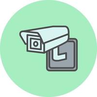 Security Camera Vector Icon