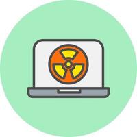 Nuclear Energy Vector Icon