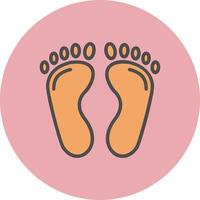 Footprint Vector Icon