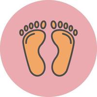 Footprint Vector Icon