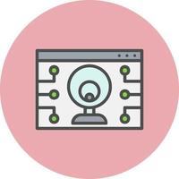 Web Camera Vector Icon