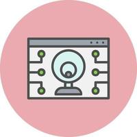 Web Camera Vector Icon