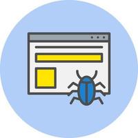 Web Crawler Vector Icon