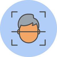 Face Scan Vector Icon