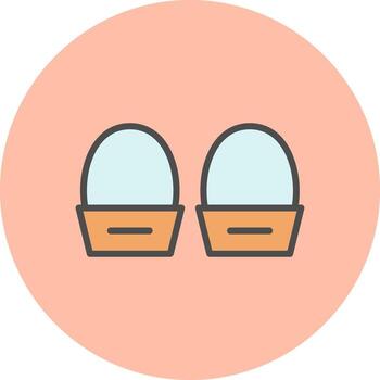 Eggs Vector Icon