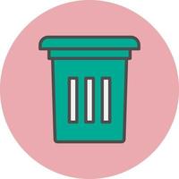 Trash Can Vector Icon