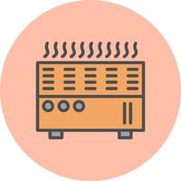 Heater Vector Icon