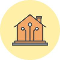 Smart House Vector Icon