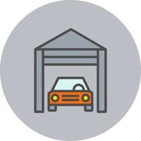 Garage Vector Icon