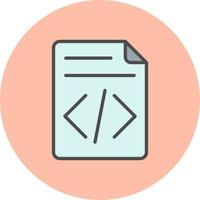 File Extention Vector Icon