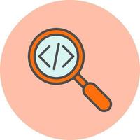 Magnifying Vector Icon