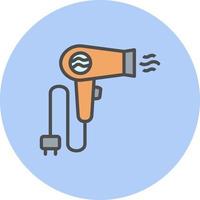 Hair Dryer Vector Icon