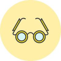 icono de vector de gafas