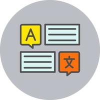 Conversation Vector Icon