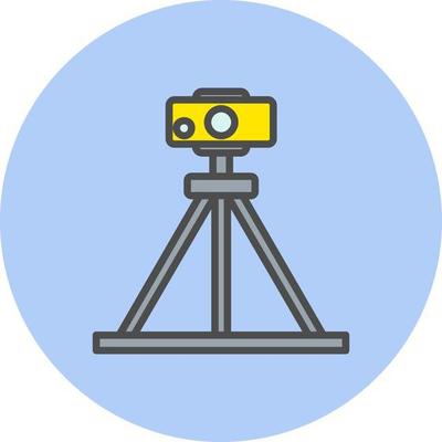 Tripod Vector Icon