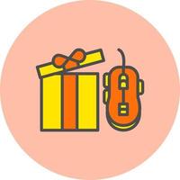 icono de vector de regalo