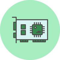 Network Interface Card Vector Icon