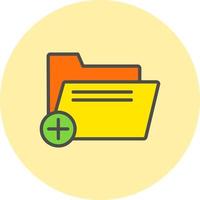 Add Folder Vector Icon