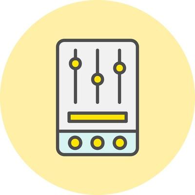 Rgb light Control Vector Icon