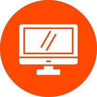 Monitor Display Vector Icon