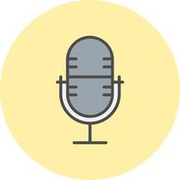 Microphone Vector Icon