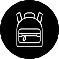 School Bag Vector Icon