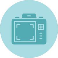 Dslr Camera Display Vector Icon