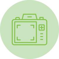 Dslr Camera Display Vector Icon