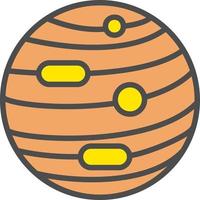 Jupiter Vector Icon