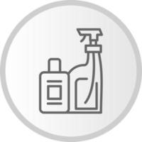 icono de vector de productos de limpieza