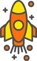 Rocket Vector Icon