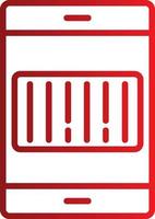 Bar Code Scanner Vector Icon