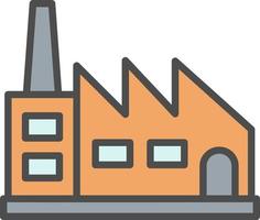 Factory Vector Icon