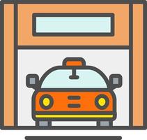 Garage Vector Icon