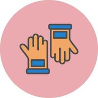 Hand Gloves Vector Icon