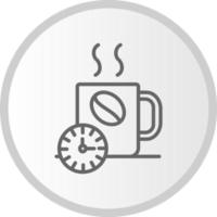 Coffee Time Vector Icon