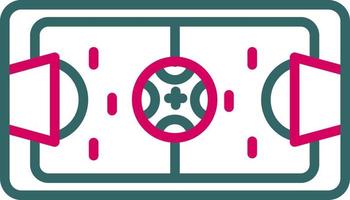Football Field Vector Icon