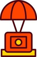 Space Capsule Vector Icon