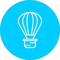 Hot Air Balloon Vector Icon