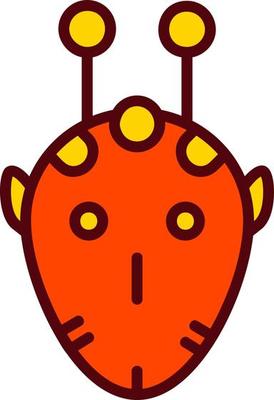 Alien Vector Icon