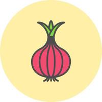 Onion Vector Icon