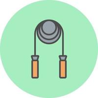 Jump Rope Vector Icon