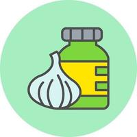 Garlic Paste Vector Icon