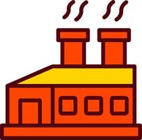 Factory Vector Icon