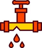 Leaking Pipe Vector Icon