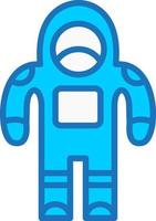 icono de vector de traje de astronauta
