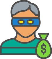 Robbery Vector Icon