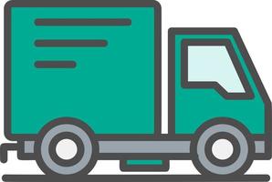 Delivery Truck Vector Icon