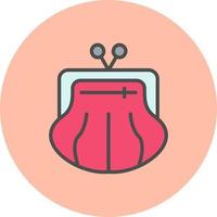 Change Purse Vector Icon