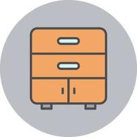 Drawer Vector Icon